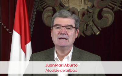 Juan Mari Aburto, alcalde de Bilbao: «Muchas gracias por el trabajo que habéis hecho. Siempre a favor de las personas, siempre a favor de una sociedad inclusiva»