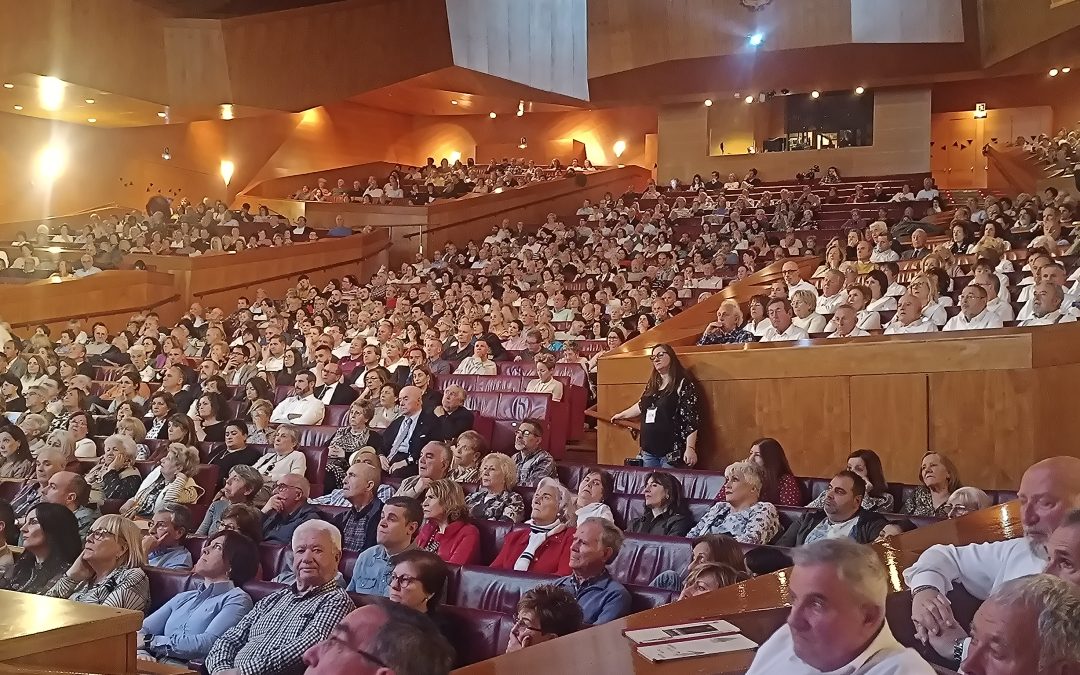 Más de un millar de personas homenajearon a ASPARBI por su 30 aniversario en el Auditorio del Euskalduna el pasado 10 de abril
