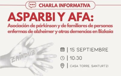 ASPARBI y AFA Bizkaia ofrecen una charla en Santurtzi